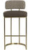 Larissa 38.5 inch Eglinton Espresso / Gellar Earth Barstool